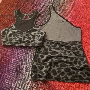 Lululemon One Shoulder Athletic Top with Bra